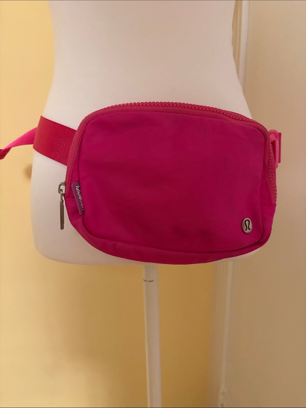 lululemon athletica Hot Pink Belt Bag - Compact Waist Pack